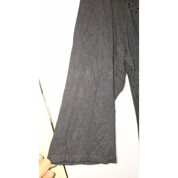 Apt 9 Woman Plus Sized Beaded Knit Baby Doll Style Going Out Top Sparkly Y2K 3X - Picture 4 of 9